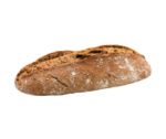 Pão Multicerais com tons acastanhados e sementes