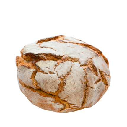 Pão de Centeio Tradicional com uma crosta estaladiça