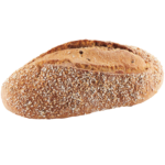 Pão de Barbela com crosta com grão de sarraceno partidos