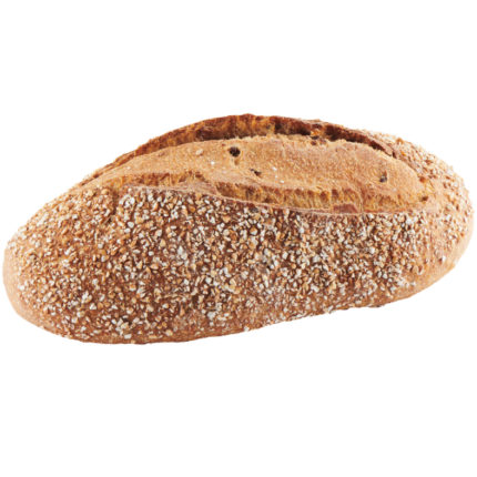 Pão de Barbela com crosta com grão de sarraceno partidos